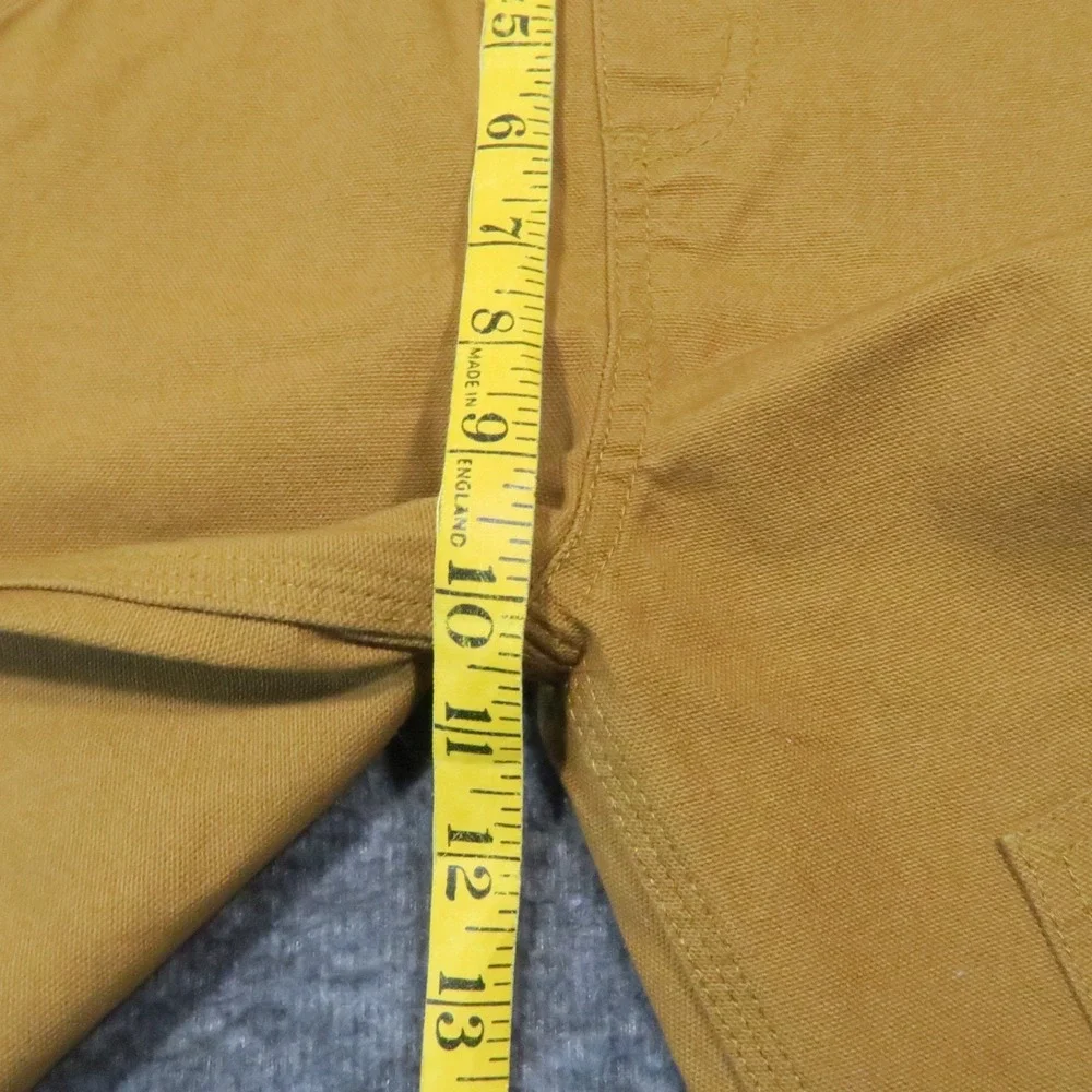 Carhartt CM8609 Duck Canvas‎ Bib Overalls Kids 4T Brown Double Knee Outdoor New